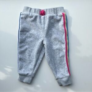 3/$10 JUICY Baby girl sweatpants 6/9m